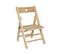 Chaise Pliante Pour Enfant En Bois Naturel H 51.9 Cm