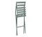 Lot De 2 Chaises Hautes Pliantes De Jardin Greensboro Vert Olive