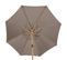 Parasol Droit Tinaei Noisette