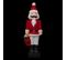 Grand Casse-noisette Lumineux En Père Noël Rouge Et Blanc H 111 Cm