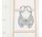 Toise Pour Enfant Déco "koala" 115cm Blanc et Gris