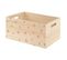 Lot De 3 Caisses De Rangement Enfant Cagettes En Bois Déco Étoile