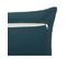 Coussin Décoratif Déhoussable En Coton Motifs Brodés Bleu 30 X 50 Cm