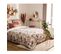 Parure De Lit 2 Personnes 240 X 220 Cm Housse De Couette Avec 2 Taies En Coton Imprimé Roxane