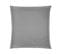 Taie D'oreiller En Percale De Coton Gris 63 X 63 Cm