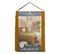 Parure De Lit 2 Personnes Percale De Coton Jaune Ocre 260 X 240 Cm Housse De Couette Avec 2 Taies