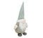 Déco De Noël Gnome Vert Avec Barbe Blanche H 36 Cm