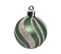 Déco De Sapin Lot De 12 Boules De Noël D 4 Cm - Vert Et Cuivre