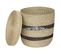 Lot De 2 Paniers De Rangement "jayla" 38cm Naturel