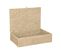 Lot De 2 Boîtes De Rangement "cora" 80cm Naturel