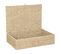 Lot De 2 Boîtes De Rangement "cora" 80cm Naturel