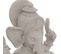 Objet Déco Statue Ganesh En Résine Beige Effet Sablé H 25  Cm