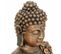 Statue Décorative Bouddha En Magnésie Bronze H 53 Cm