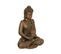 Statue Décorative Bouddha En Magnésie Bronze H 53 Cm