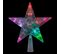 Déco Sapin De Noël Cimier Lumineux Étoile 10 LED Multicolore