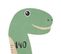 Toise Enfant "dinosaure" 140cm Vert