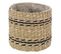 Lot De 2 Cache-pots En Fibre Naturelle D 16 Et D 14 Cm