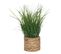 Plante Artificielle Herbes Dans Pot En En Jacinthe D'eau H 70 Cm