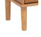 Meuble Chiffonnier 4 Tiroirs En Bois Miel H 107.5 Cm