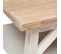 Table Basse En Bois "olbia" 120cm Blanc