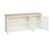 Buffet 3 Portes En Bois "olbia" 180cm Blanc