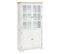 Vitrine 4 Portes En Bois "olbia" 190cm Blanc