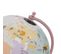 Globe Terrestre Enfant "animaux" 28cm Rose