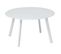 Table Basse Saona Blanc D70 Cm Hespéride - Blanc