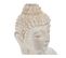 Statue Décorative Bouddha En Résine Blanc Chaud H 50 Cm