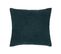 Coussin Décoratif Bleu Egéen Effet Mohair 45 X 45 Cm