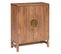 Buffet 2 Portes En Bois "jiling" 101cm Marron