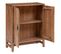 Buffet 2 Portes En Bois "jiling" 101cm Marron