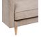 Canapé 3 Places En Tissu "candice" 194cm Beige