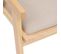 Fauteuil Chaise De Table En Bois Naturel Et Cannage En Rotin