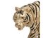 Objet Déco Tigre En Résine Dorée L 66 Cm