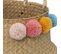 Panier De Rangement Avec Pompons D 33 Cm Chambre Enfant