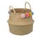 Panier De Rangement Avec Pompons D 33 Cm Chambre Enfant