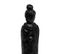 Objet Déco Statuette Femme En Résine Noir Mat Finement Sculptée H 38 Cm