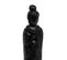 Objet Déco Statuette Femme En Résine Noir Mat Finement Sculptée H 38 Cm