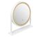 Miroir Pivotant à Poser "led" 35cm Blanc