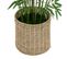 Plante Artificielle Bambou Dans Un Pot En Fibres Naturelles D 90 X H 150 Cm