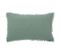 Coussin Décoratif Vert Céladon Nid D'abeille 30 X 50 Cm