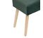 Banc Banquette En Velours Vert Cèdre 100 X 35 X 45 Cm