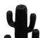 Objet Déco Cactus Noir En Magnésie H 57 Cm