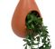 Plante Artificielle Suspendue Dans Un Pot En Céramique Terracotta H 60 Cm