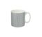 Lot De 4 Mugs et Rack "japan" 26cl Blanc