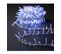 Guirlande Lumineuse Intérieure Et Extérieure 25 M 1000 LED Bleu Et 8 Jeux De Lumière