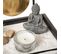 Jardin Zen Coffret Tiroir Bouddha Avec Bougie, Gong Et Décoration