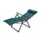 Chaise Longue Decima Bleu Canard/graphite - Bleu Canard