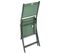 Chaise Pliante Modula Olive/graphite Hespéride - Olive